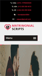 Mobile Screenshot of phpmatrimonialscript.in